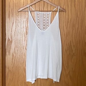 Crochet racer back tank top